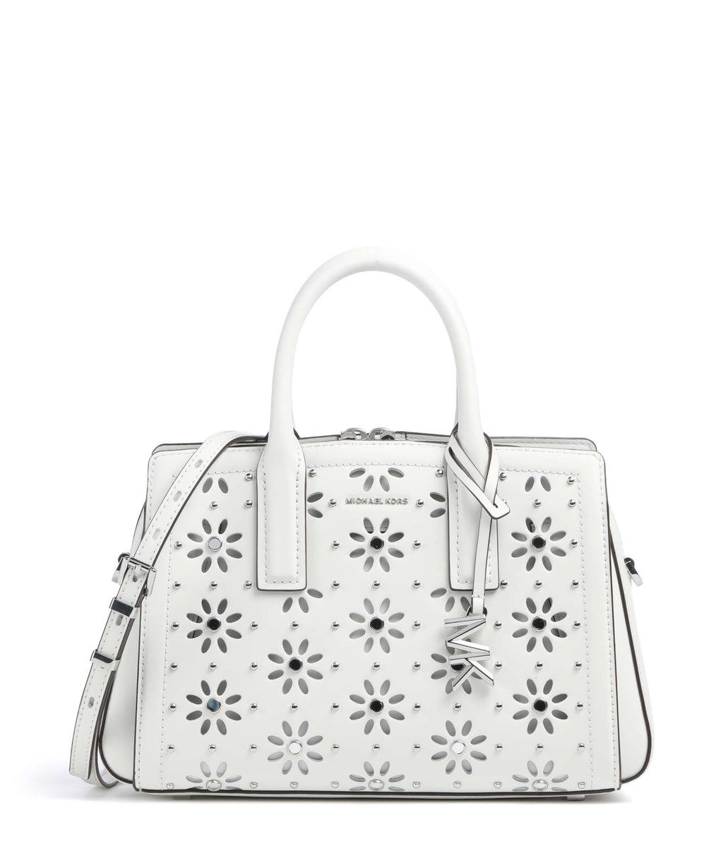 Michael Kors Laila Small Handbag optic white