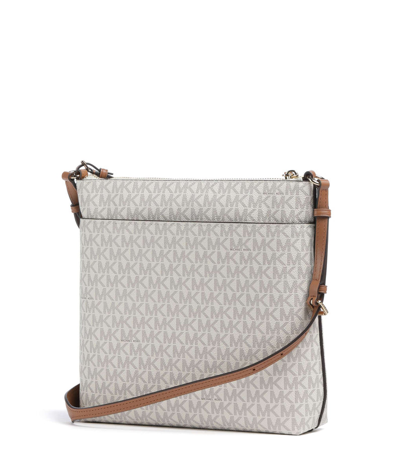 Michael Kors Jet Set Travel Large Crossbody bag vanilla/acrn