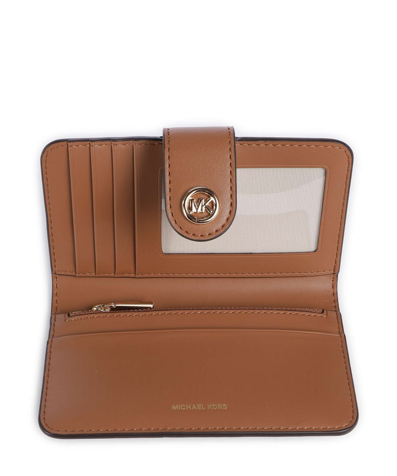 Michael Kors MK Pop Charm Medium Wallet brown/acorn