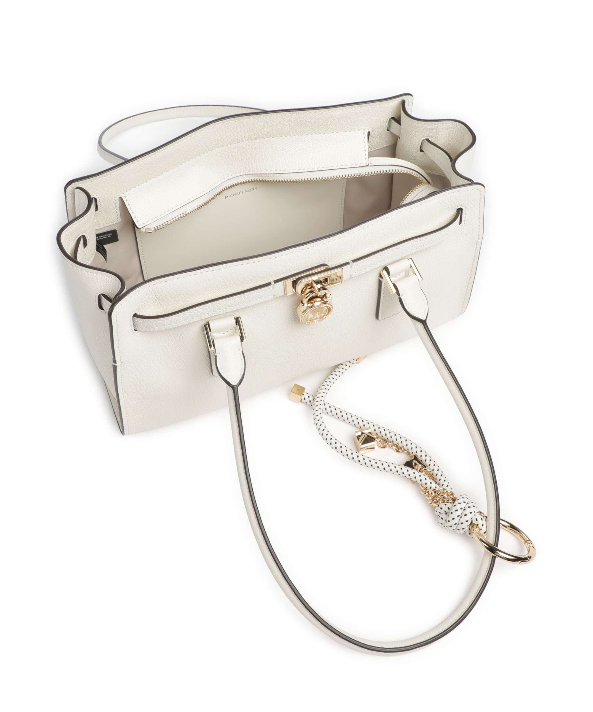 Michael Kors Hamilton Moderne Small Shoulder bag eggshell