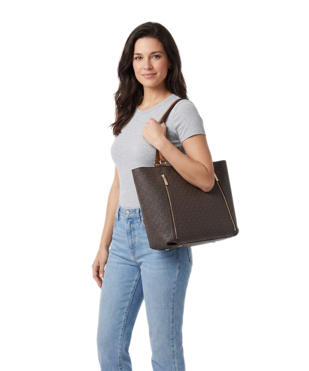Michael Kors Nabela Large Tote bag brown/acorn