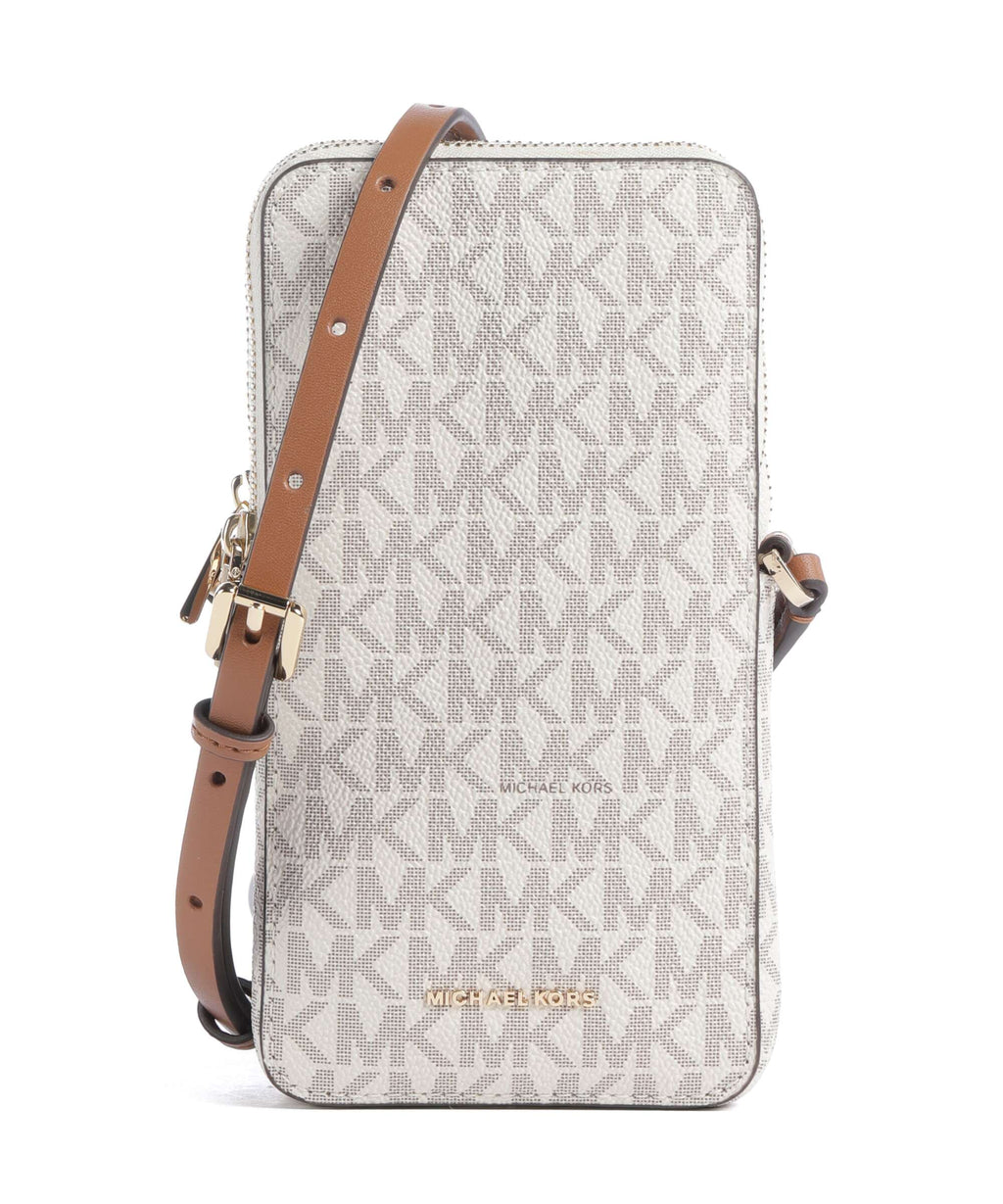 Michael Kors Jet Set Small Phone bag vanilla/acorn