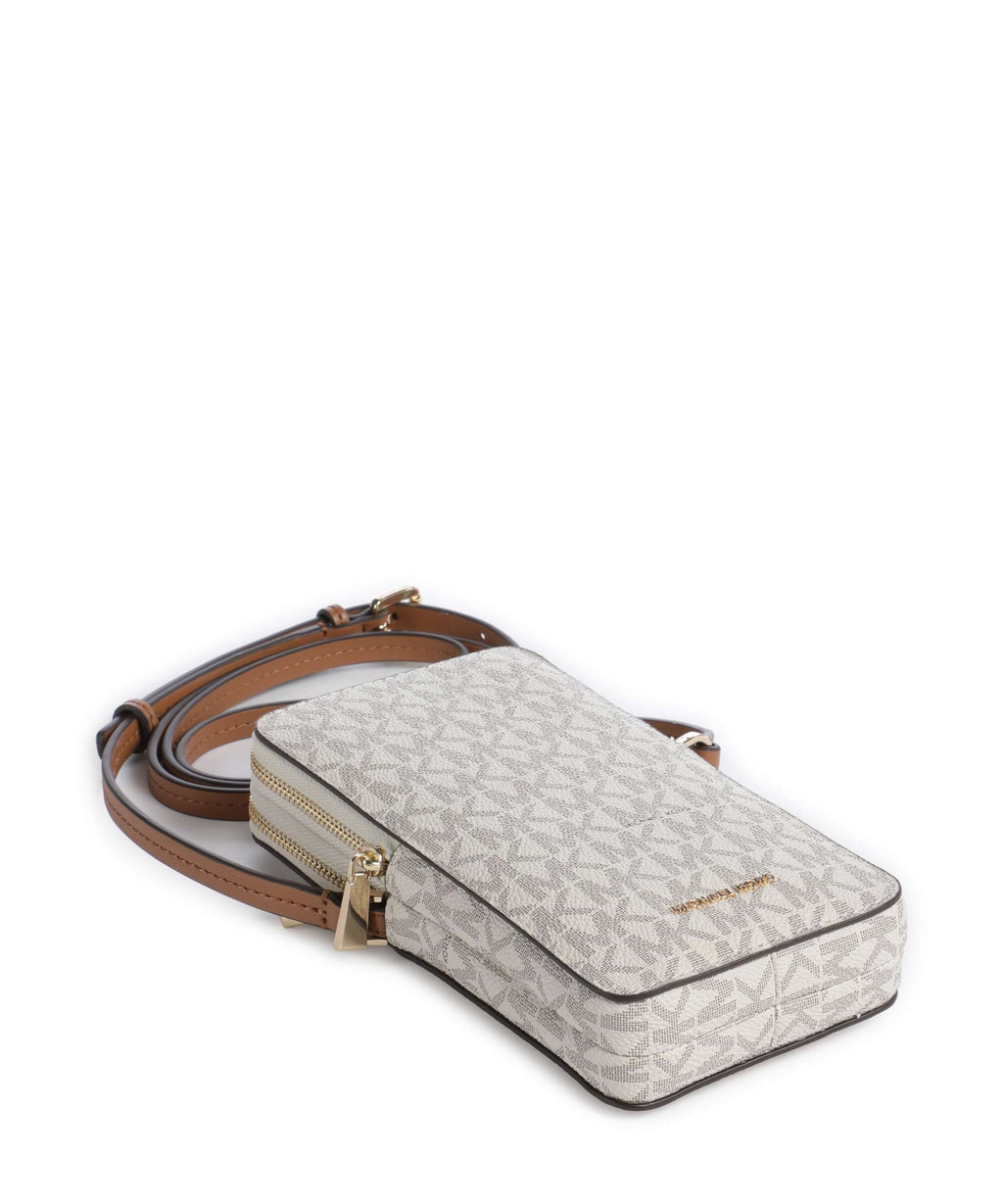 Michael Kors Jet Set Small Phone bag vanilla/acorn