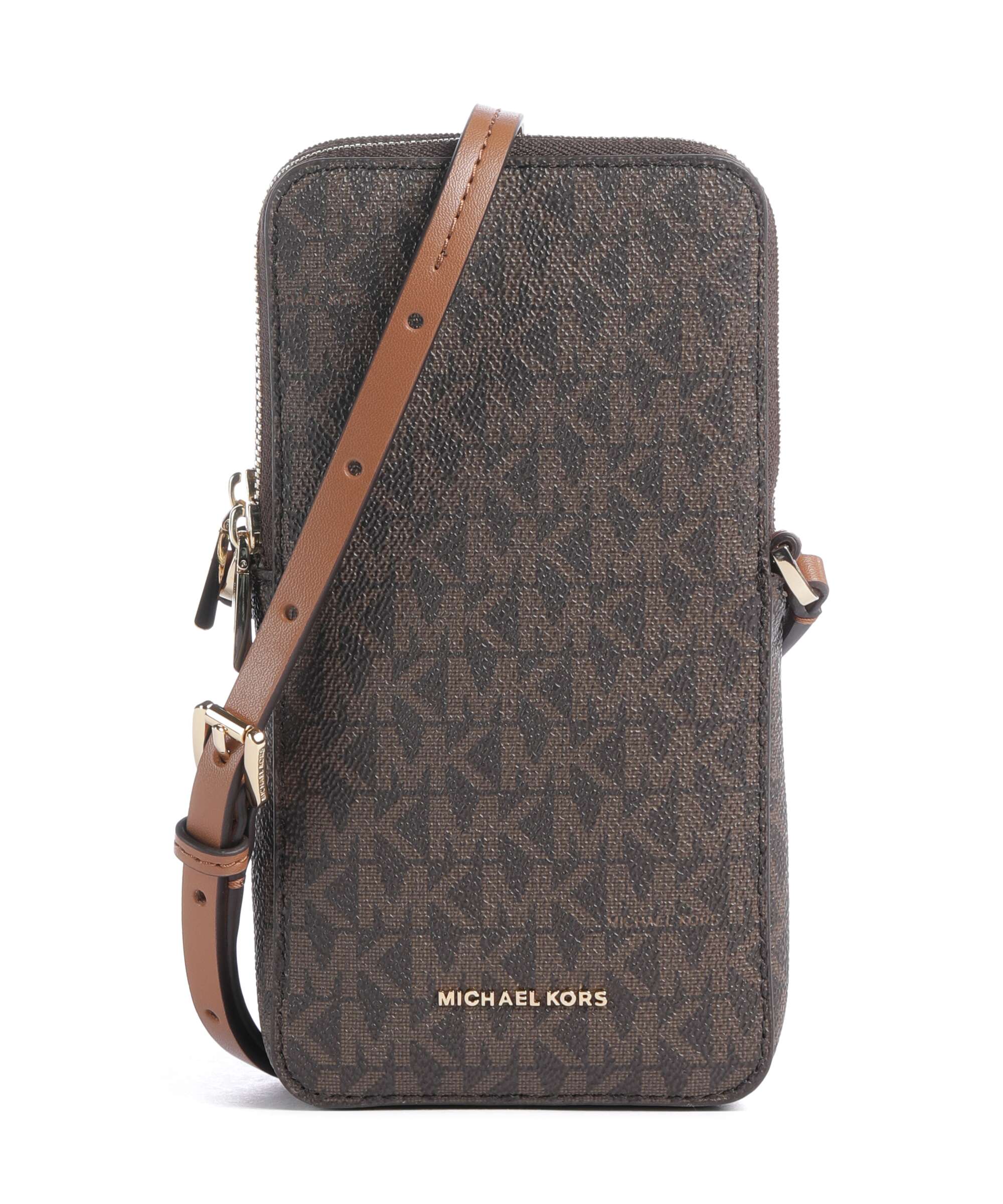 Michael Kors Jet Set Small Phone bag brown/acorn