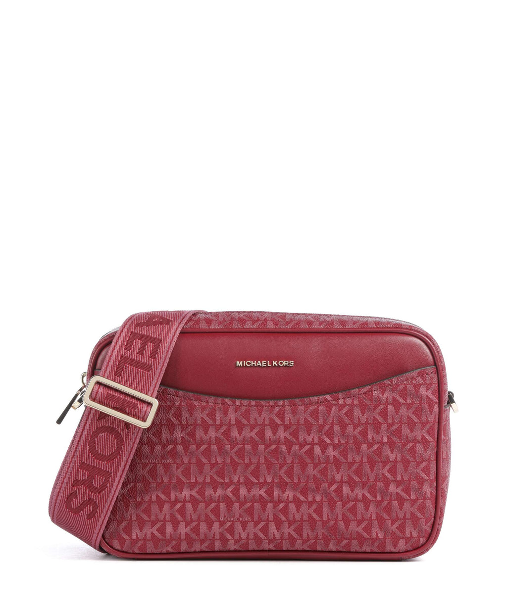 Michael Kors Bev Large Crossbody bag deep red