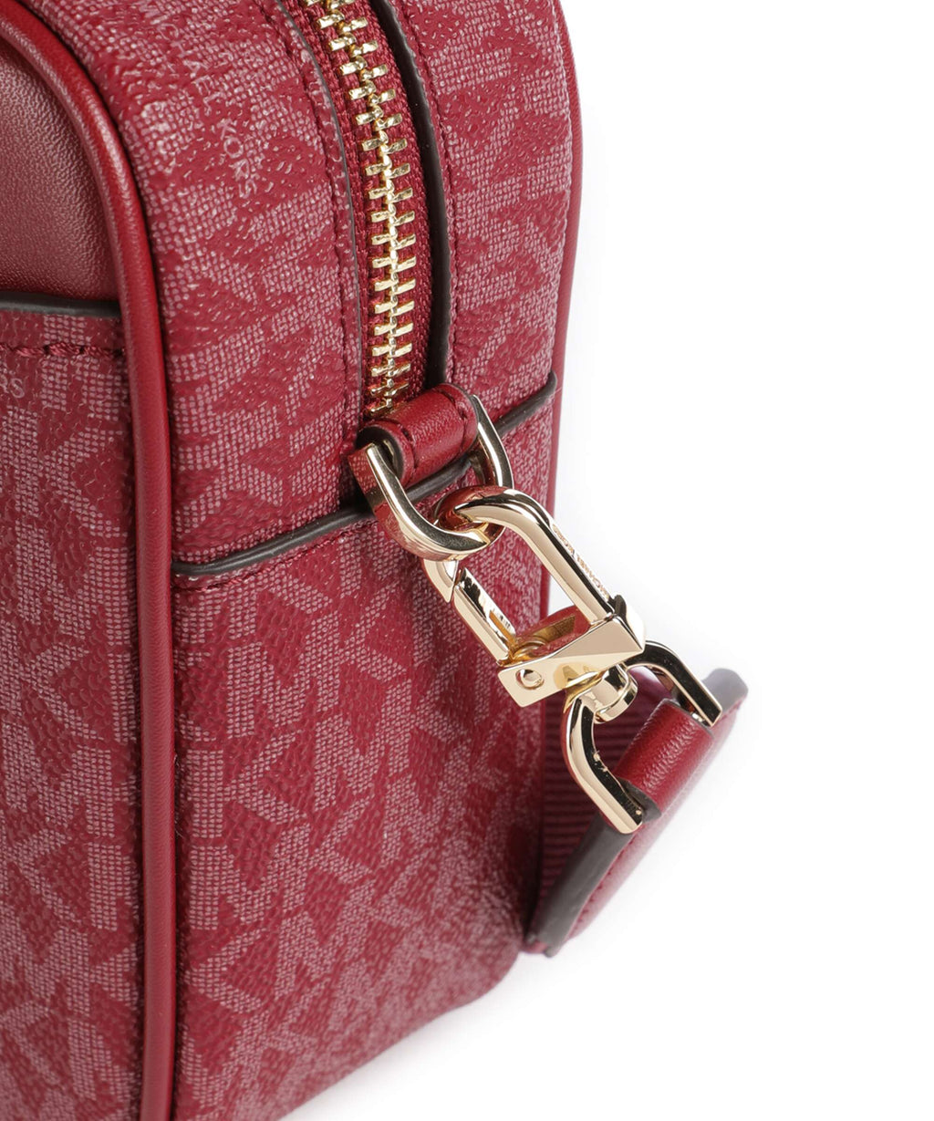 Michael Kors Bev Large Crossbody bag deep red