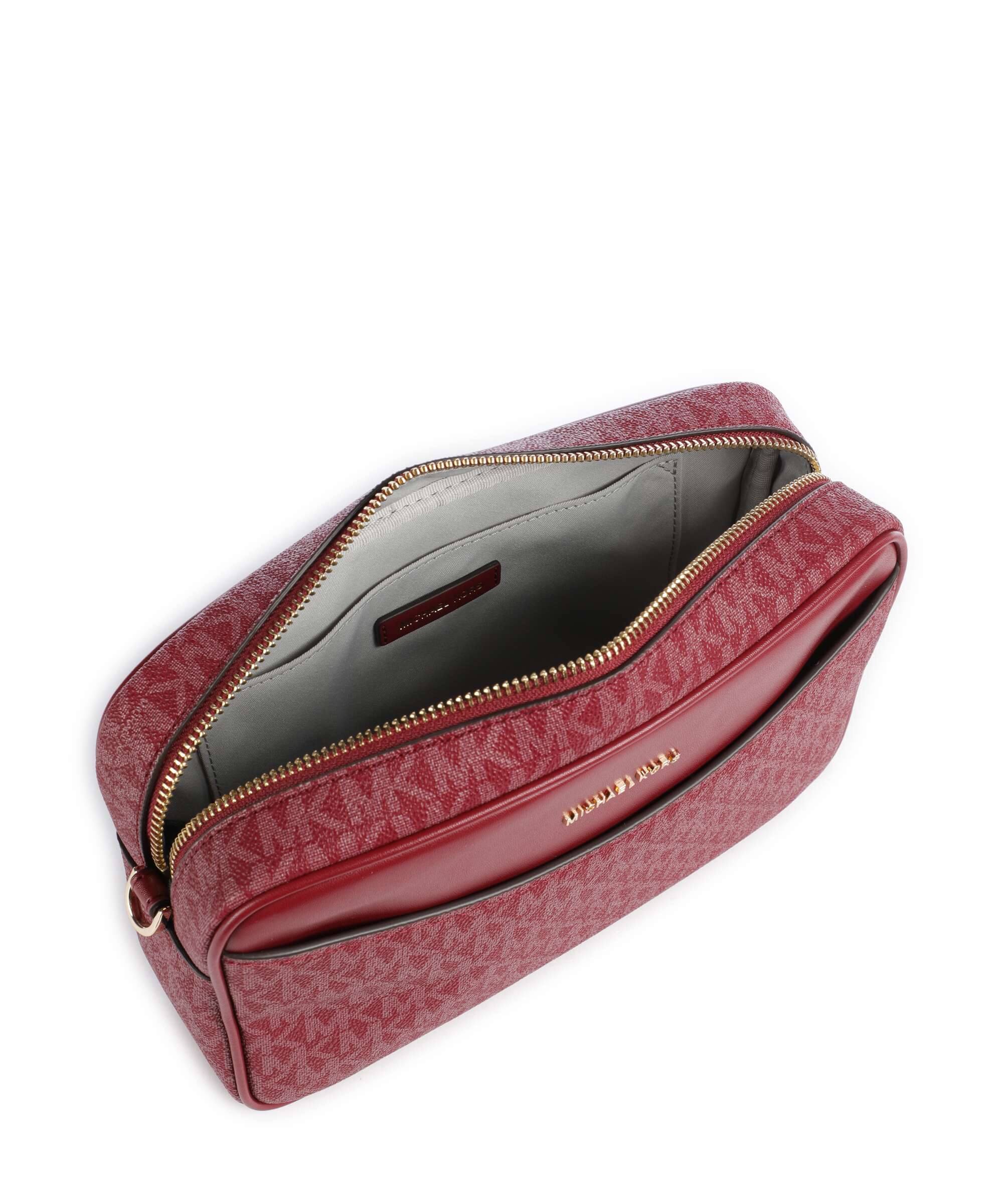 Michael Kors Bev Large Crossbody bag deep red
