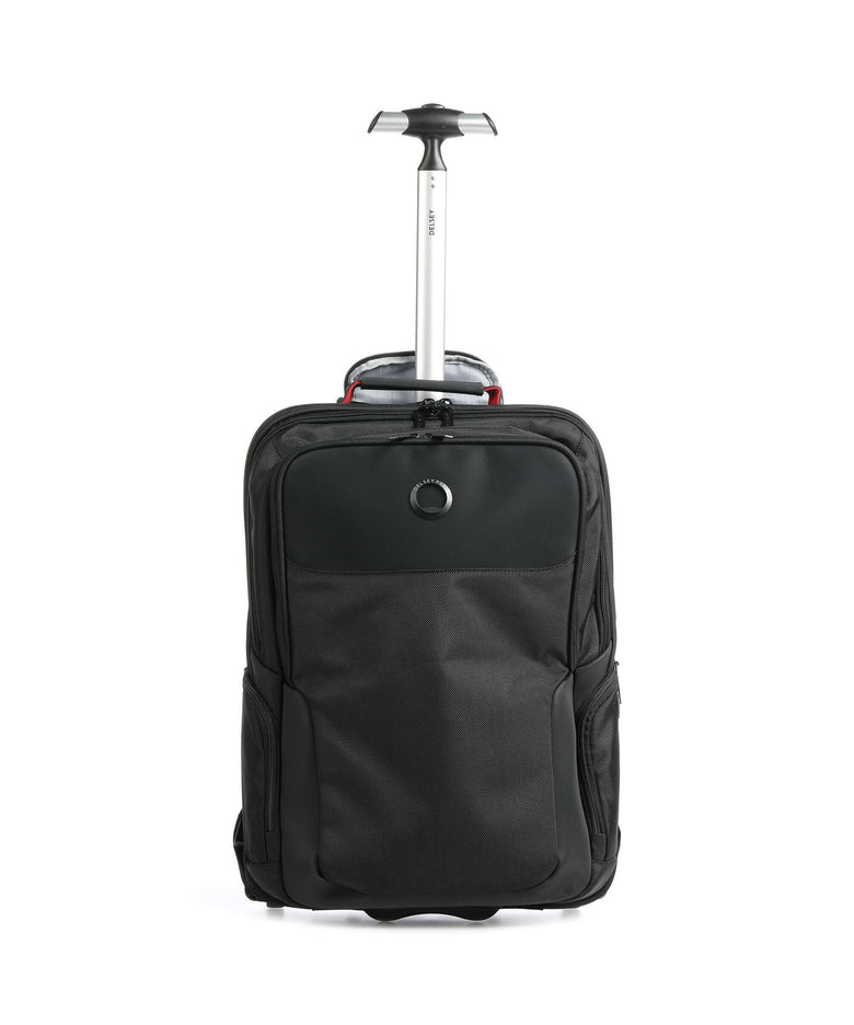 Delsey Paris Parvis Plus Backpack with wheels schwarz