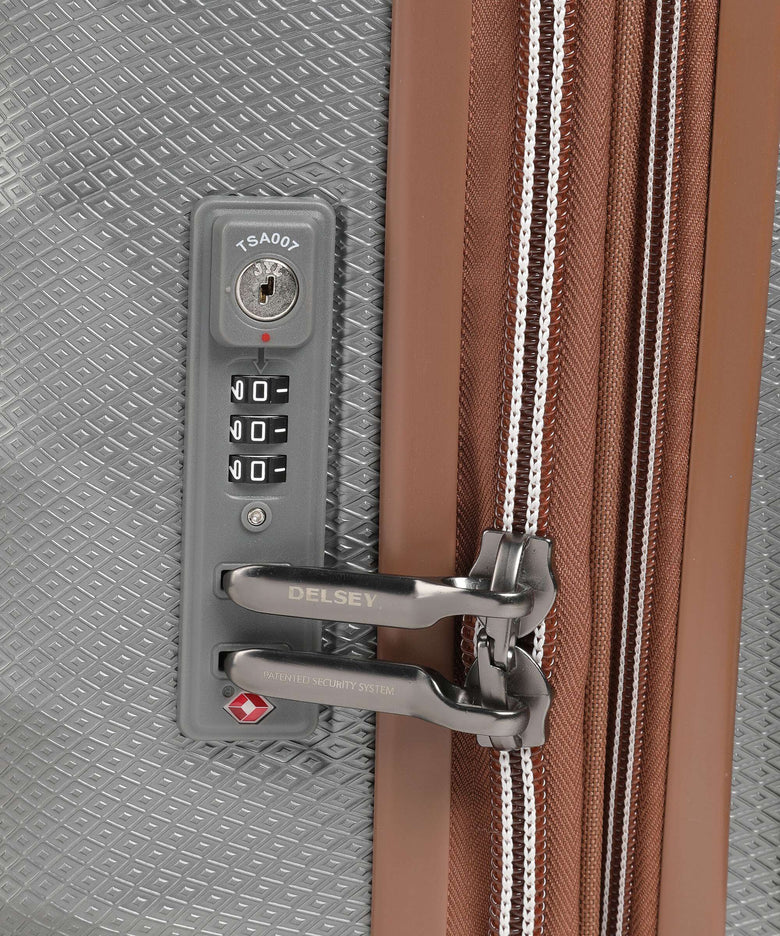 Delsey Paris Carrousel Spinner (4 wheels) platin