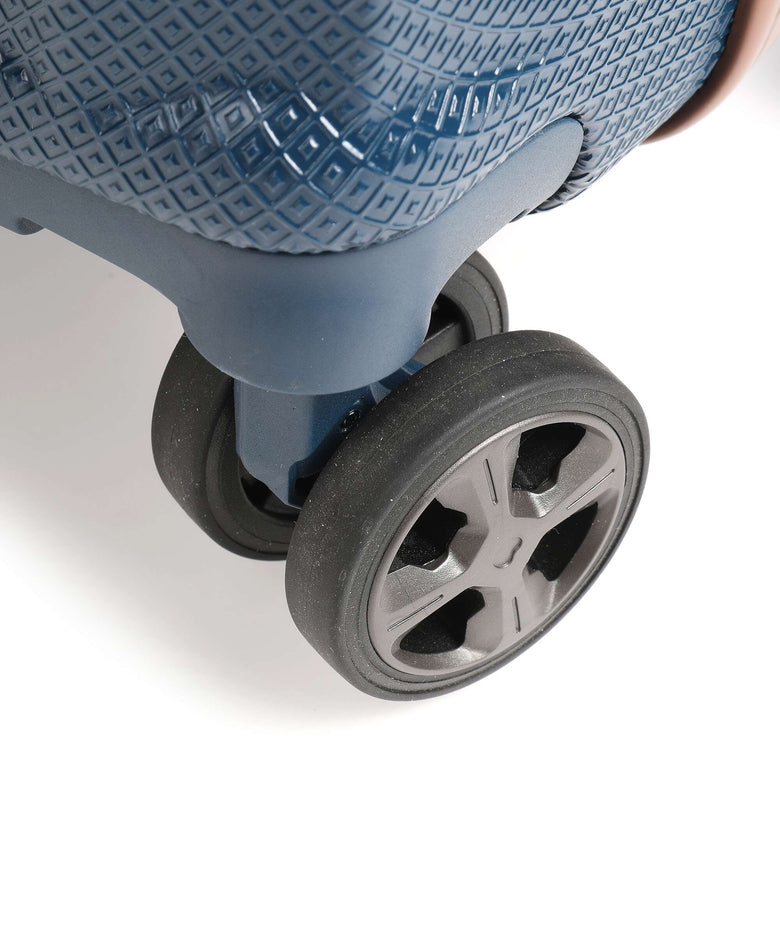 Delsey Paris St. Tropez Slim Line Spinner (4 wheels) marineblau