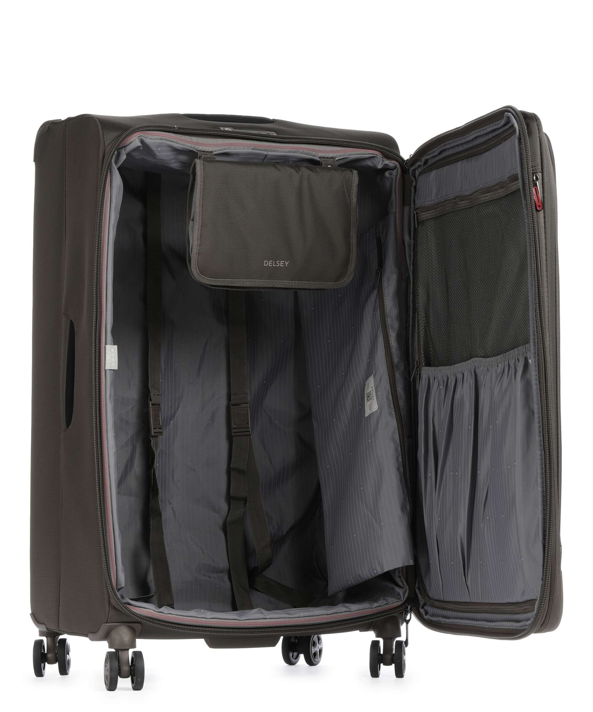Delsey Paris Helium Dlx Spinner (4 wheels) mokka