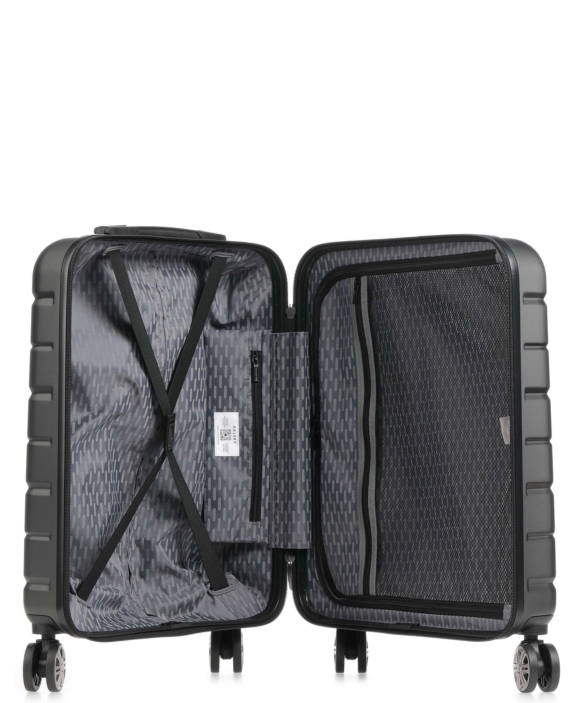 Delsey Paris Air Armour Spinner (4 wheels) schwarz