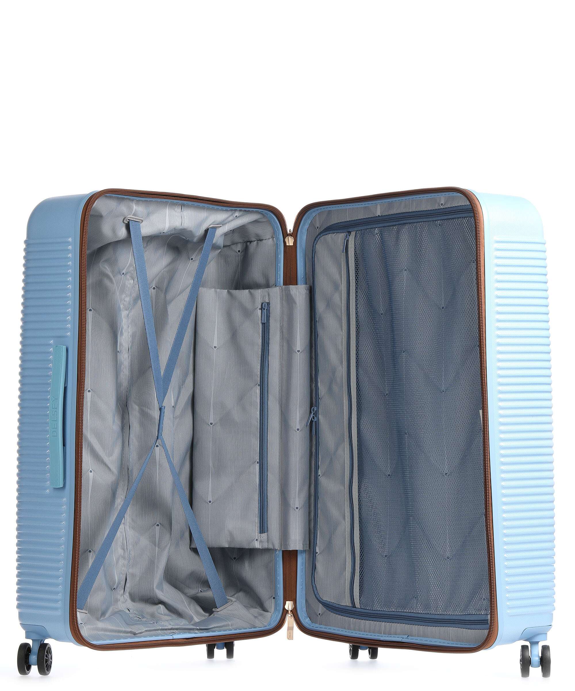 Delsey Paris Freestyle Spinner (4 wheels) himmelblau