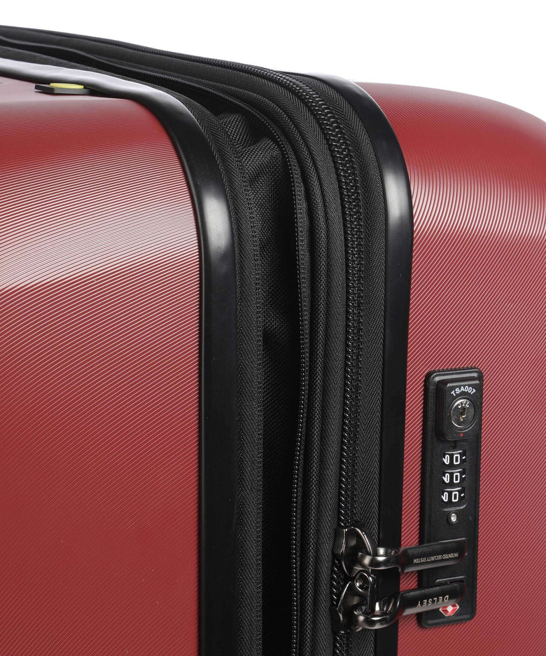 Delsey Paris Promenade Hard 2.0 Spinner (4 wheels) bordeaux rot