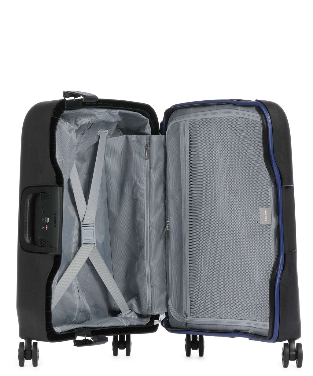 Delsey Paris Moncey Spinner (4 wheels) schwarz