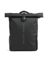 Delsey Paris Turenne Soft Mochila Rolltop schwarz
