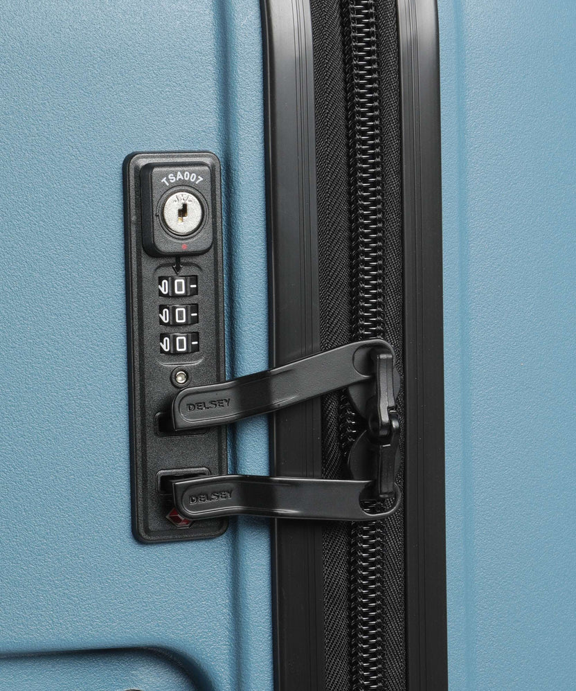 Delsey Paris Belmont Plus Spinner (4 wheels) zink blau