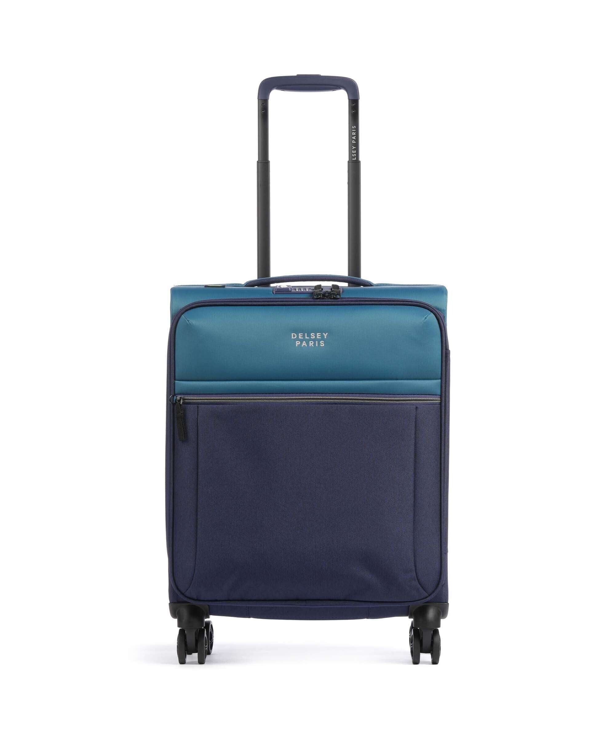 Delsey Paris Brochant 3 Spinner (4 wheels) meerblau