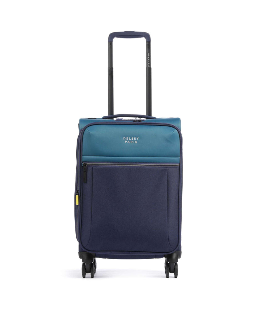 Delsey Paris Brochant 3 Spinner (4 wheels) meerblau