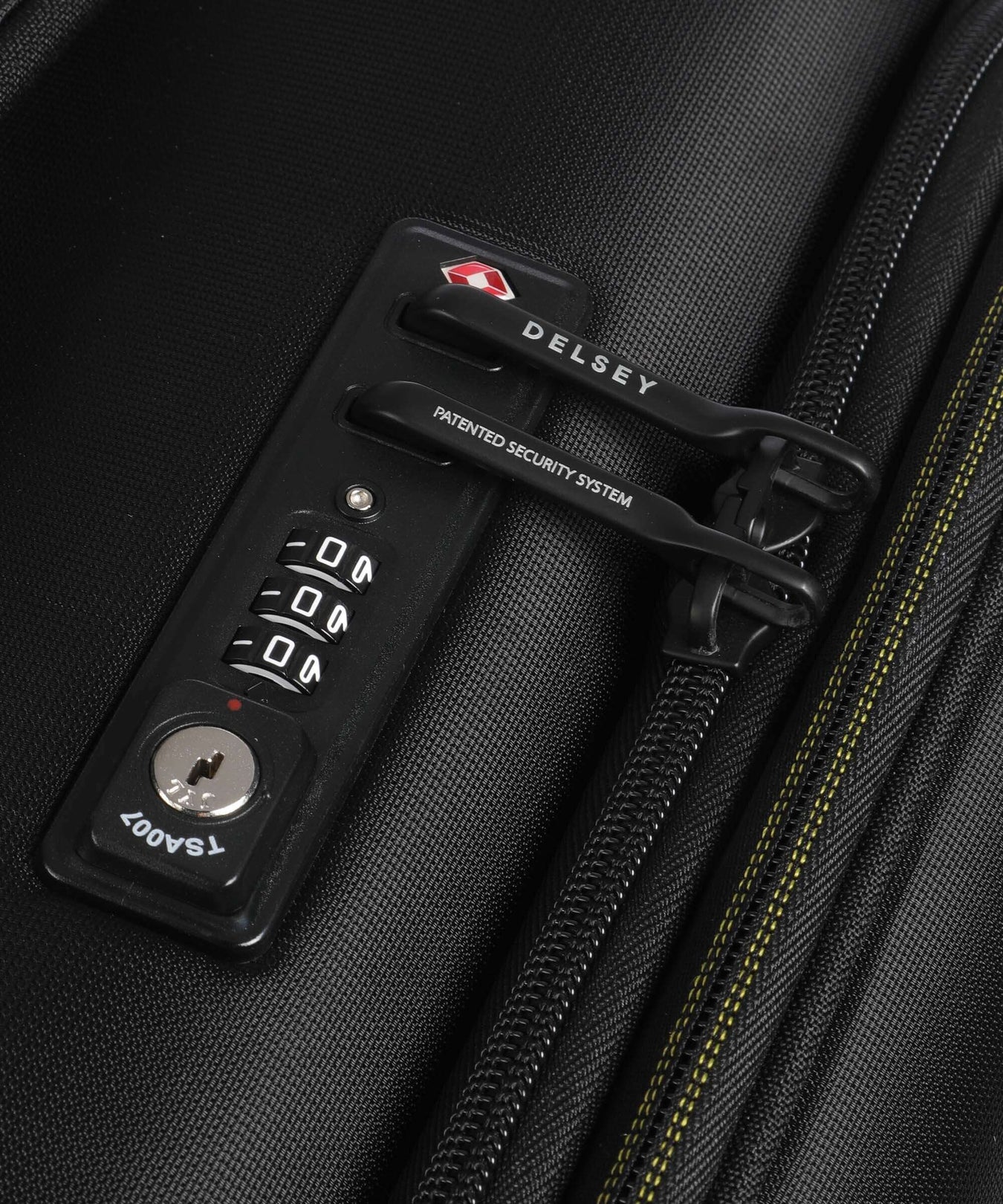 Delsey Paris Brochant 3 Spinner (4 wheels) deep black