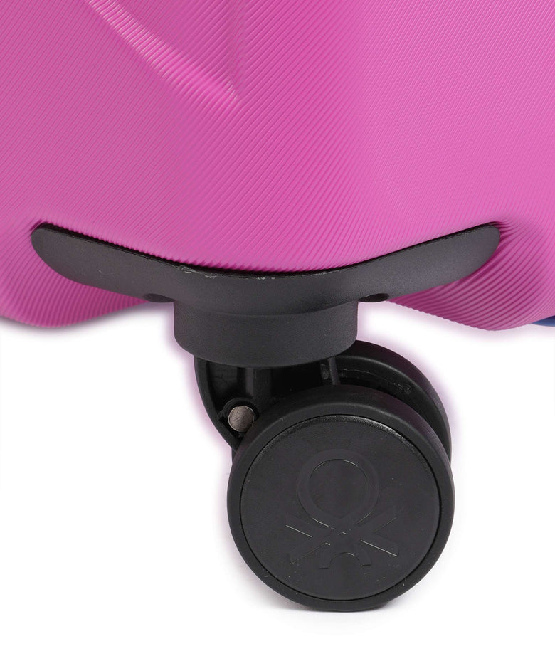 Delsey Paris x United Colors of Benetton Fabrica Spinner (4 wheels) purple