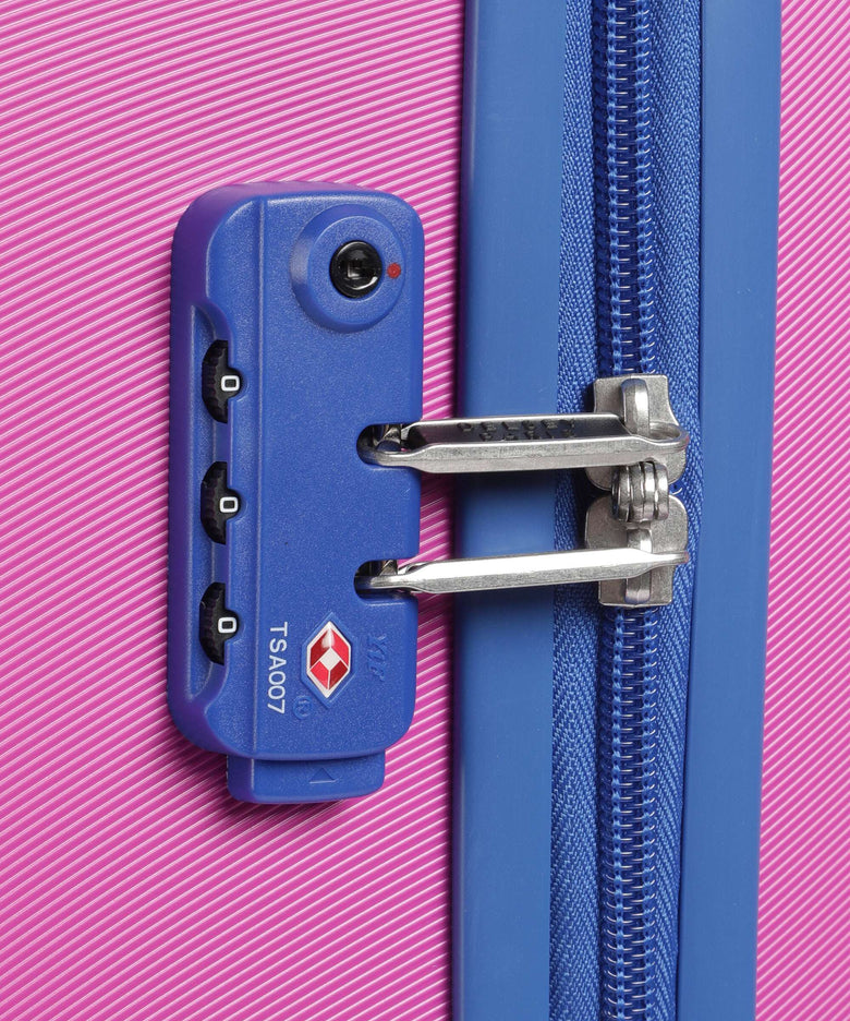 Delsey Paris x United Colors of Benetton Fabrica Spinner (4 wheels) purple