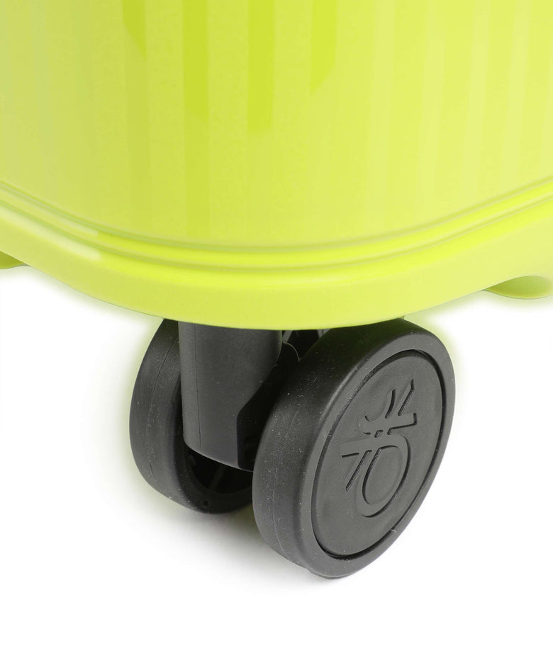 Delsey Paris x United Colors of Benetton CB Hard Spinner (4 wheels) lime