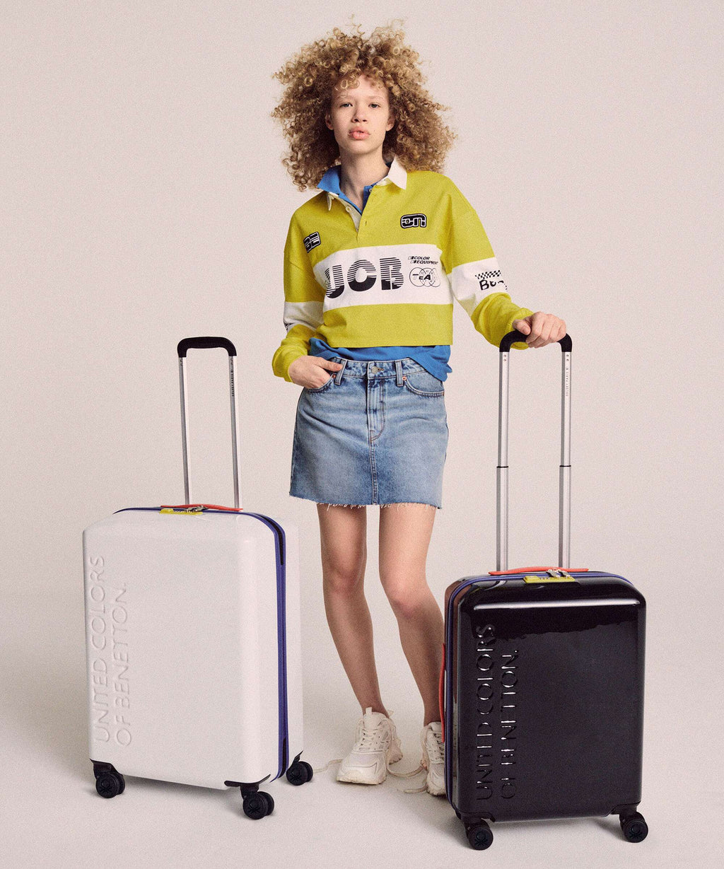 Delsey Paris x United Colors of Benetton United Spinner (4 wheels) black