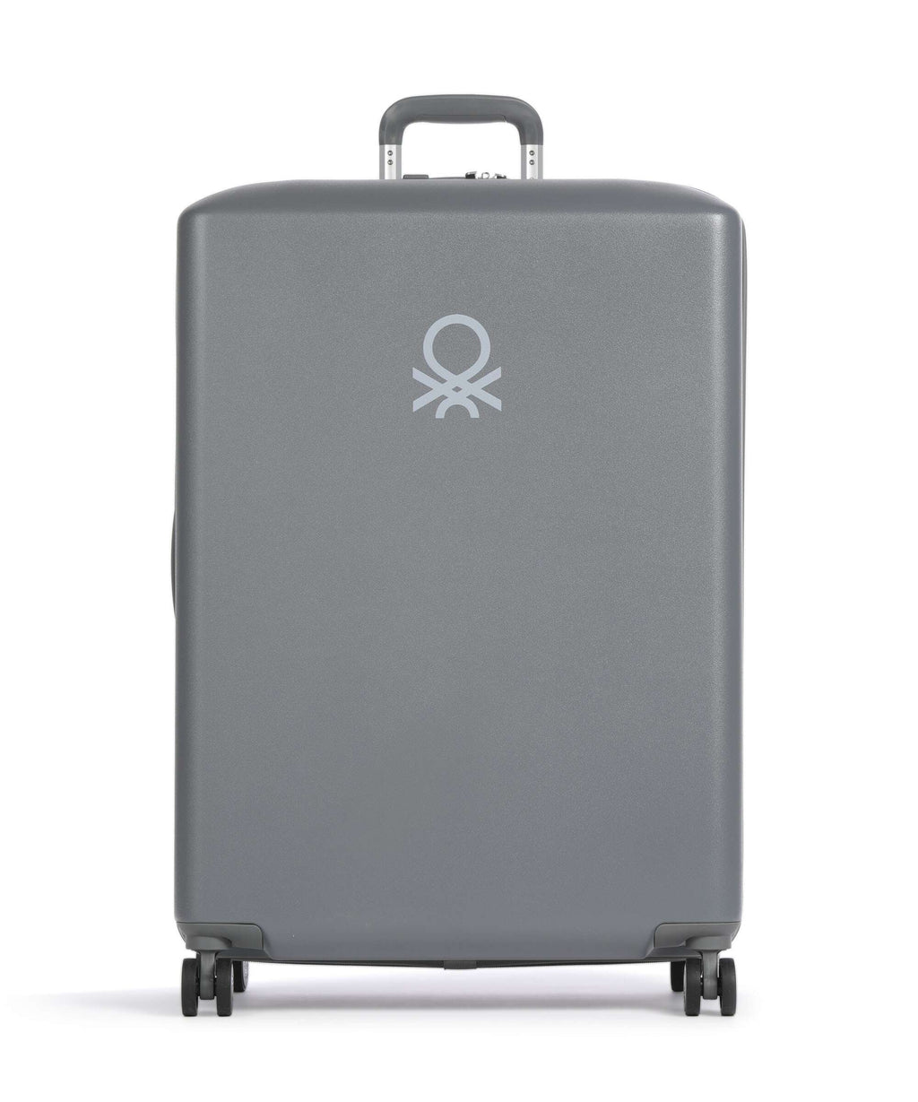 Delsey Paris x United Colors of Benetton UCB Hardside Spinner (4 wheels) steel grey
