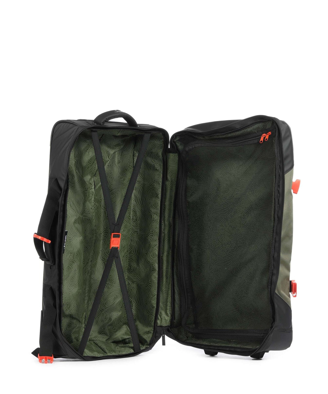 Jeep JS007C 73 Travel bag with wheels avocado green