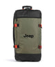 Jeep JS007C 82 Travel bag with wheels avocado green