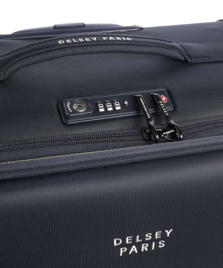 Delsey Paris Brochant 3 Spinner (4 wheels) marineblau