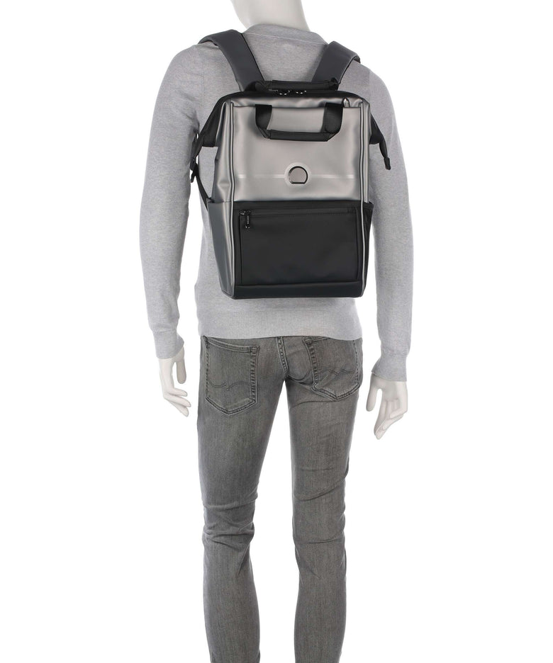 Delsey Paris Turenne Soft Backpack silber