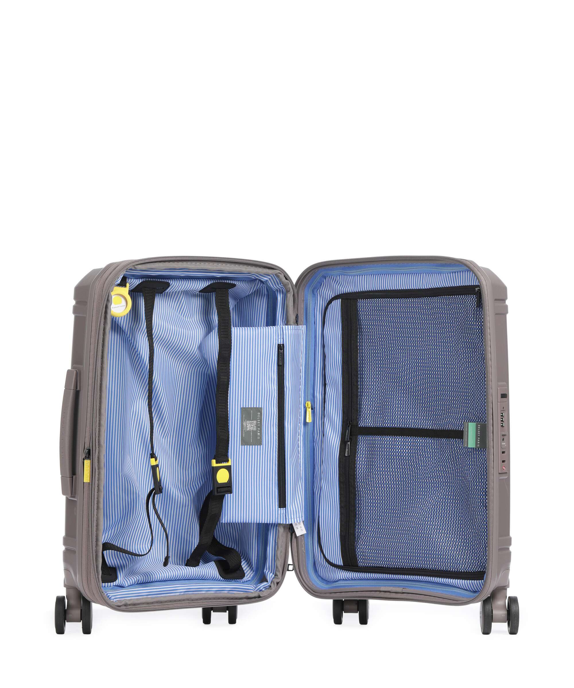 Delsey Paris Lutece Spinner (4 wheels) brown