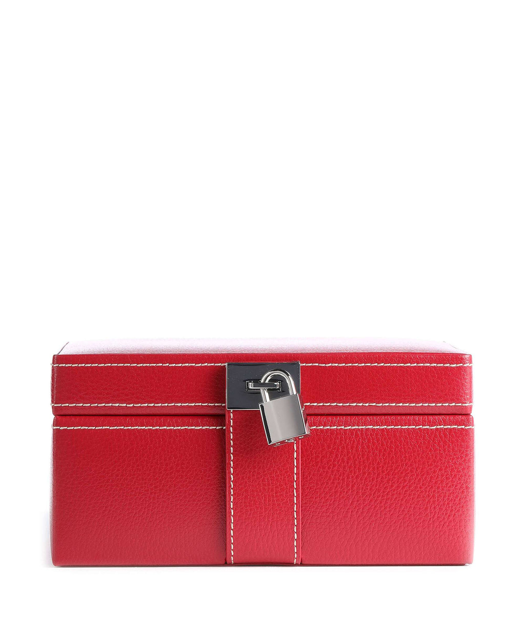 Le Tanneur Small Jewelry box grenat