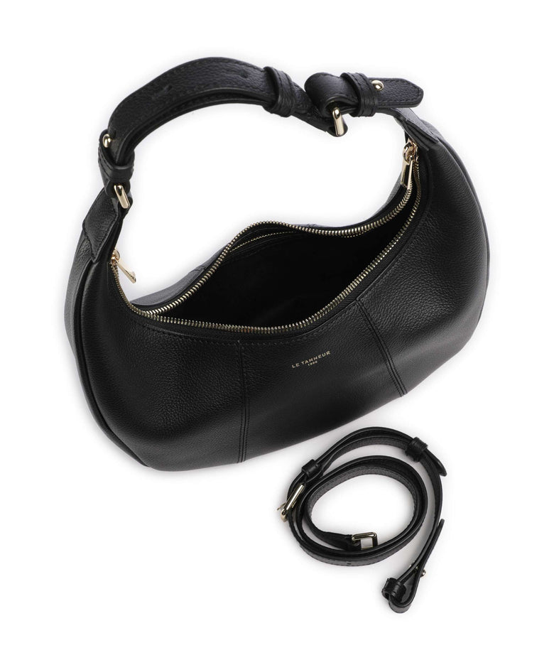Le Tanneur Juliette Hobo bag black