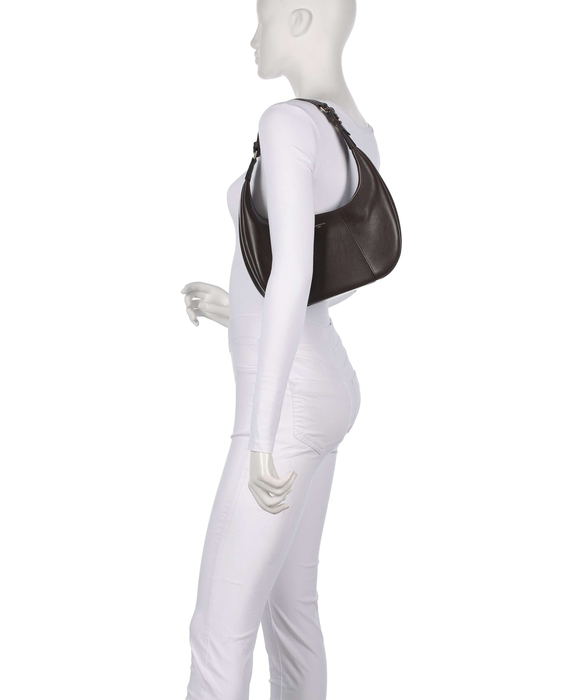 Le Tanneur Juliette Hobo bag arabica