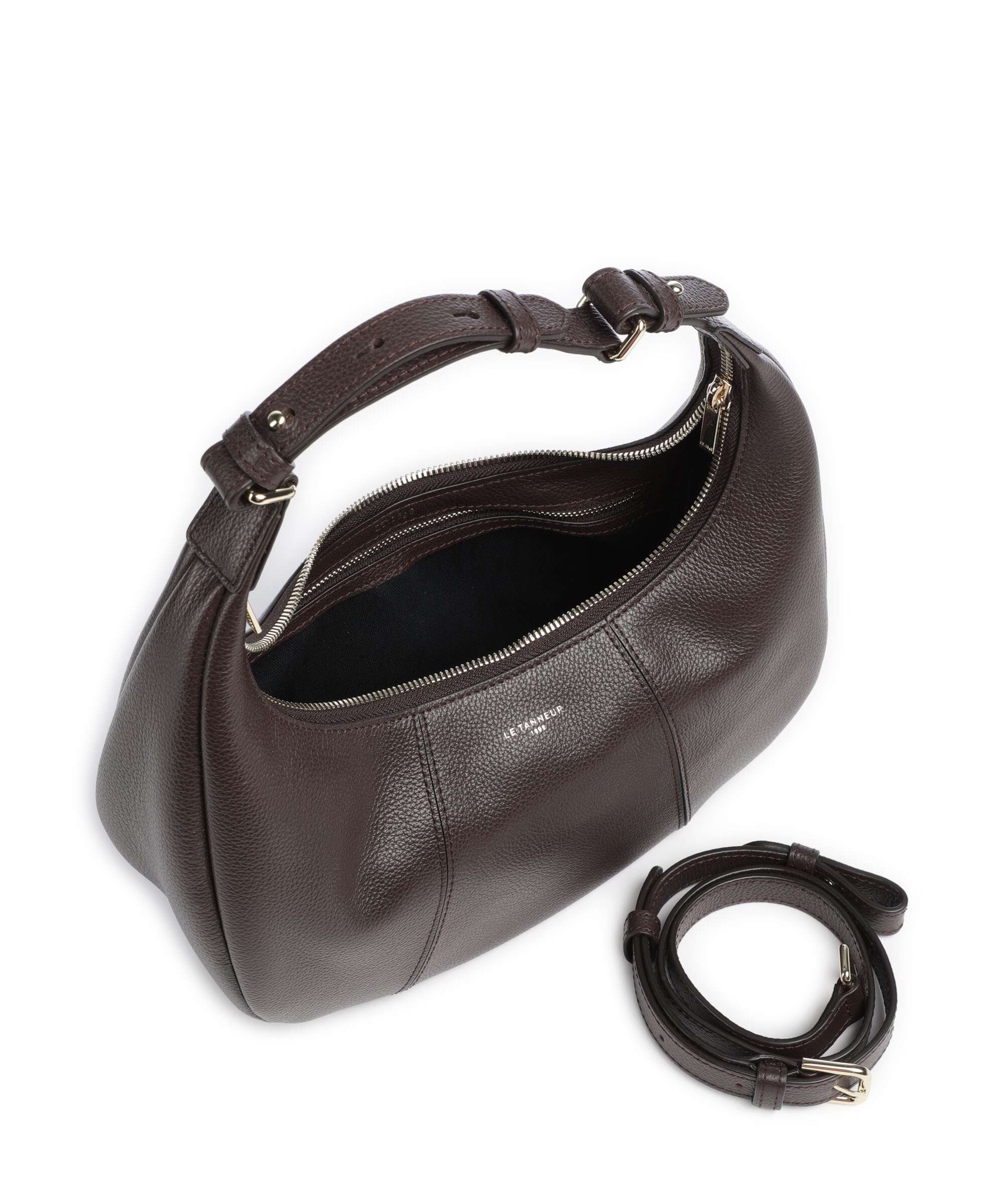 Le Tanneur Juliette Hobo bag arabica