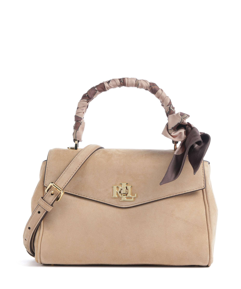 Lauren Ralph Lauren Farrah Small Handbag camel/urban bltng/camel multi