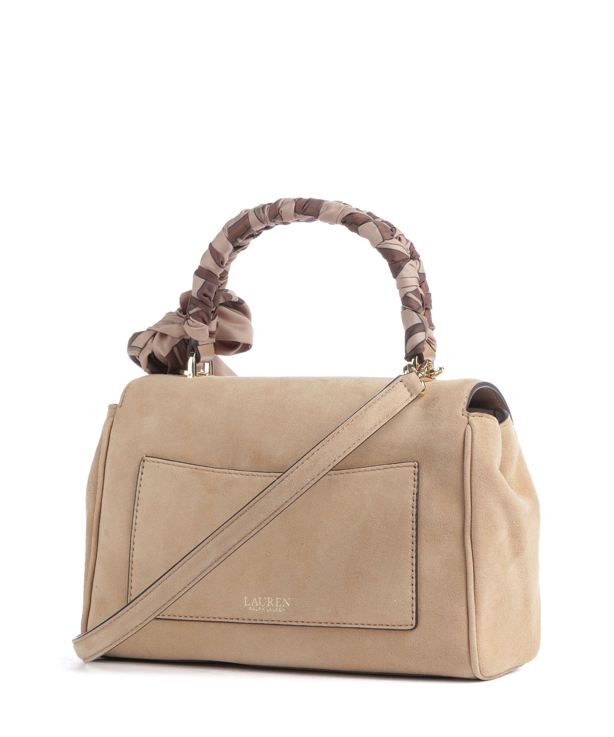 Lauren Ralph Lauren Farrah Small Handbag camel/urban bltng/camel multi