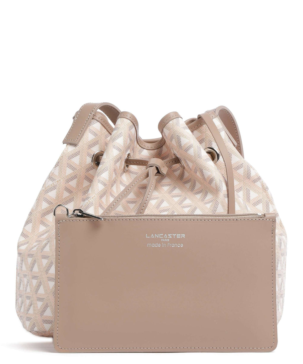 Lancaster Ikon Bucket bag beige