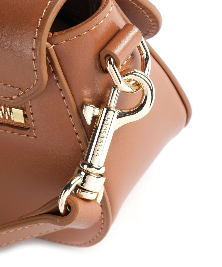 Lancaster Paris Médaille Crossbody bag camel