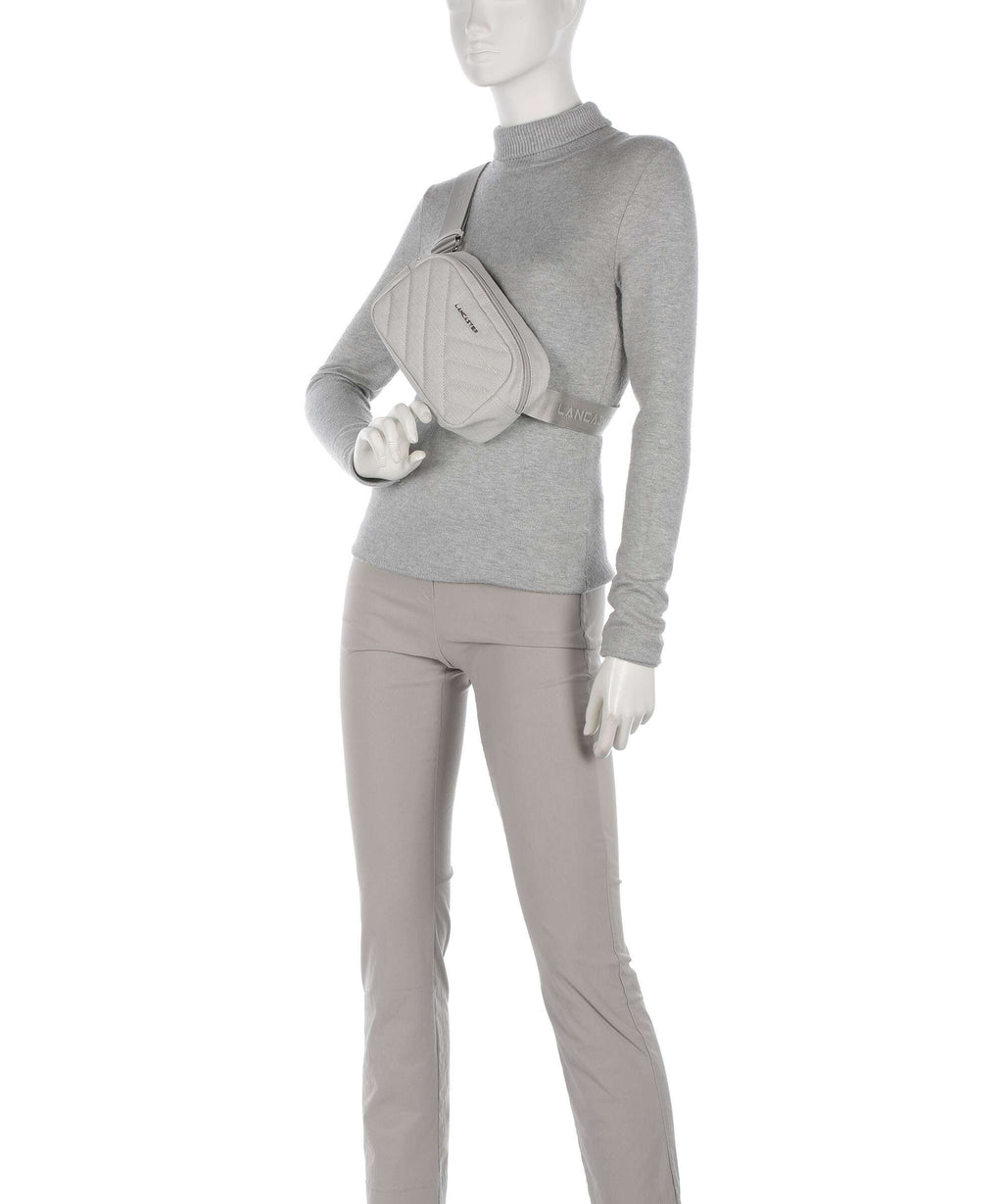 Lancaster Canvas Matelassé Belt bag mastic
