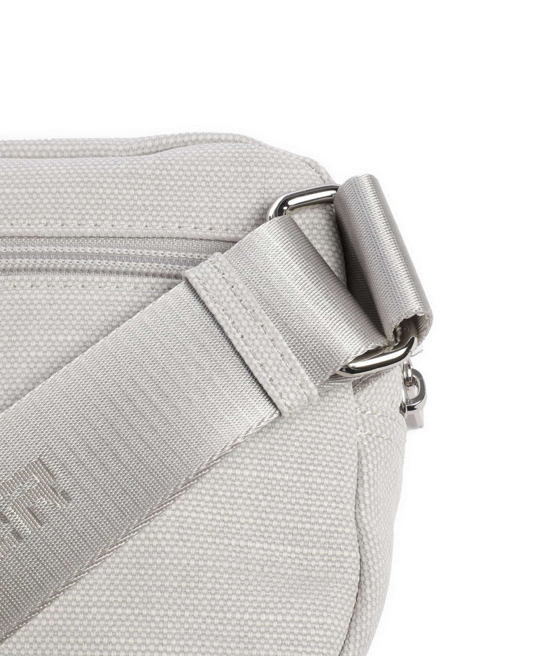 Lancaster Canvas Matelassé Fanny pack mastic