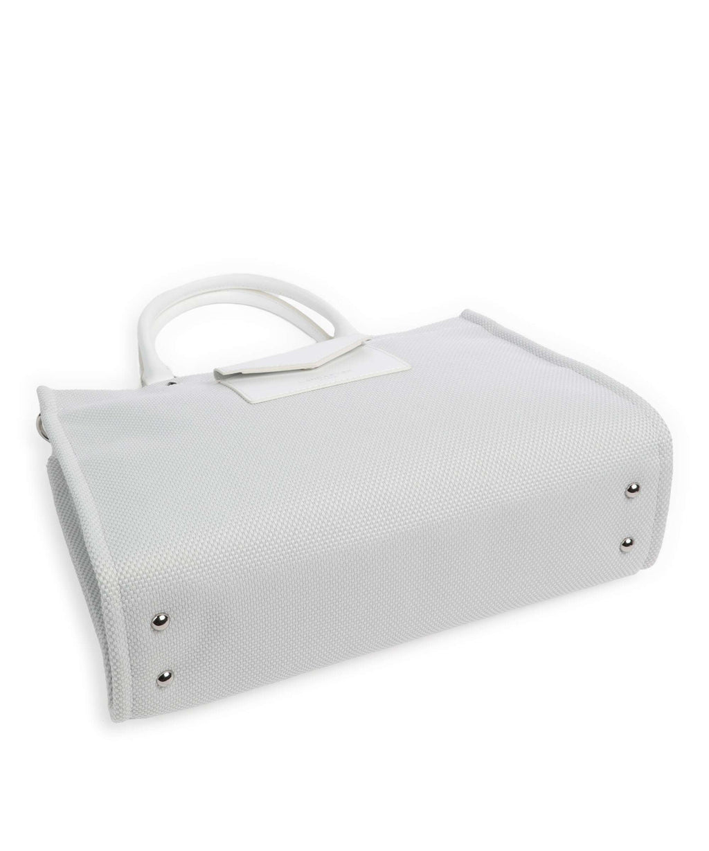Lancaster Actual Canvas Conscious Handbag blanc