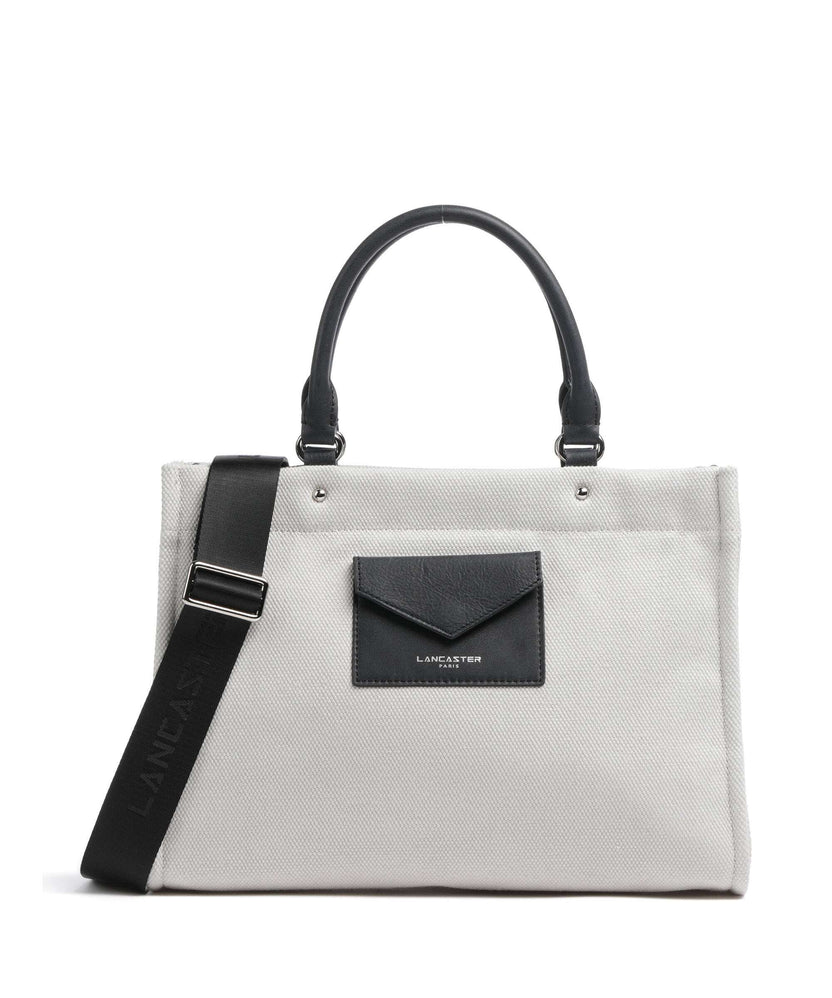 Lancaster Actual Canvas Conscious Handbag grisclai