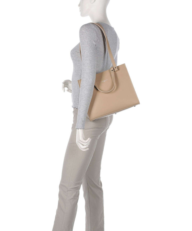 Lancaster Sierra Tote bag beige foncé