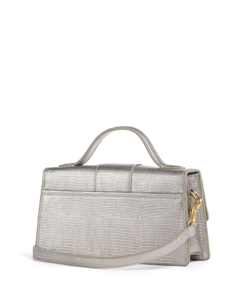 Lancaster Exotic Ily Crossbody bag champagne/lézard