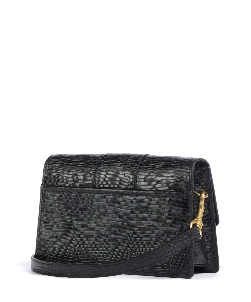 Lancaster Exotic Ily Crossbody bag noir/lézard