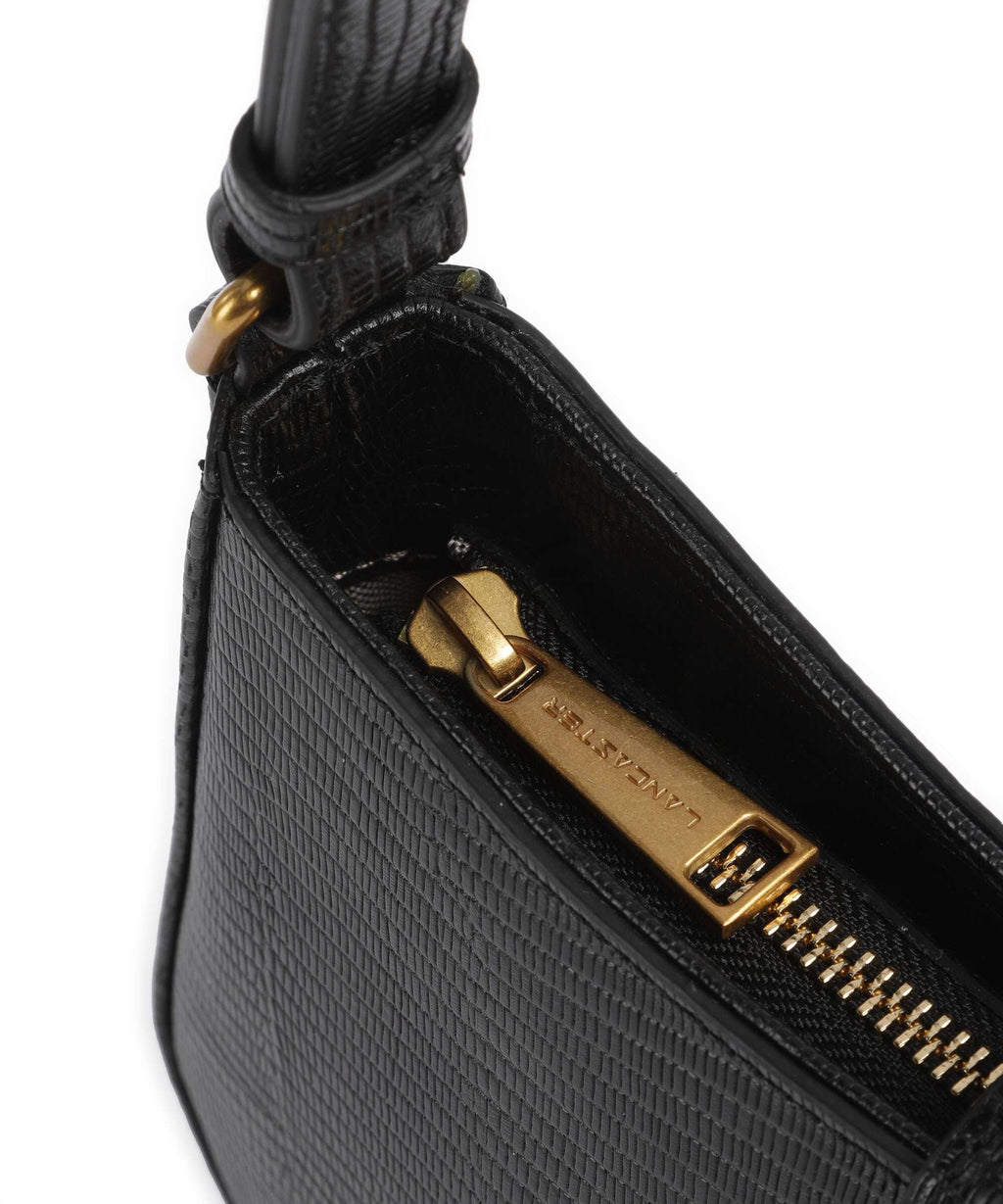 Lancaster Exotic Ily Shoulder bag noir/lézard